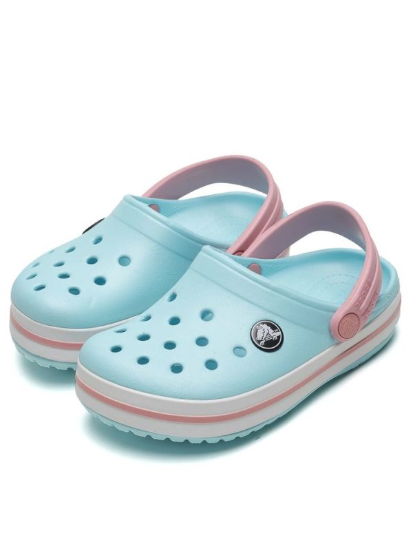 Babuche Crocs Menina Crocband Clog K Azul